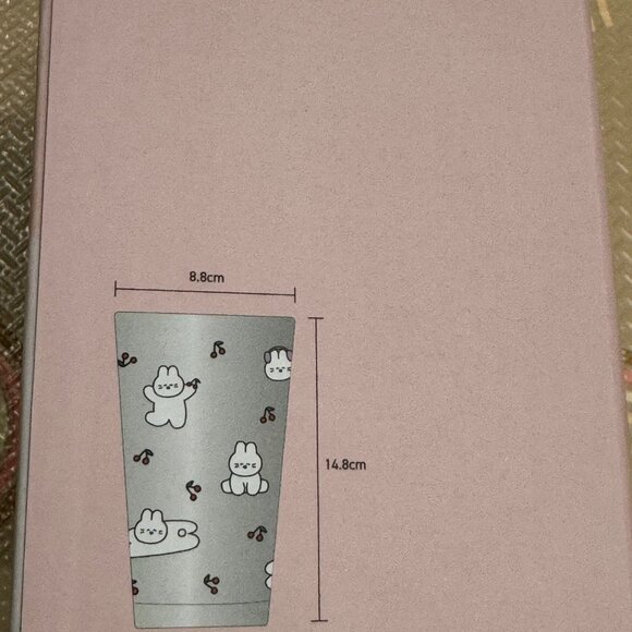 Brand New Adorable Dino & Bunny Glass Cups for Kids – Fun & Durable, Made in Kor - Picture 6 of 10